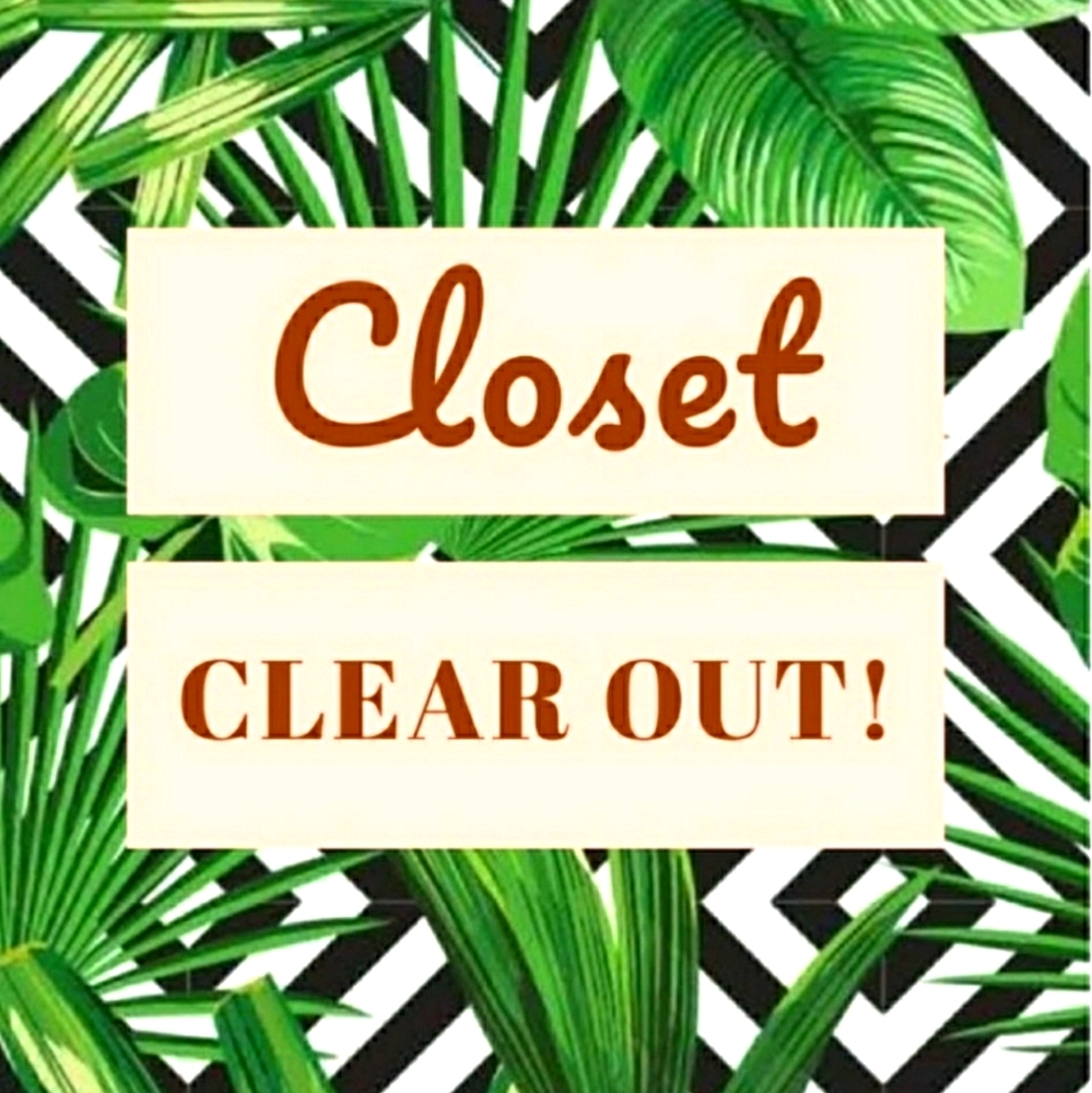 Closet clear out, make an offer!!